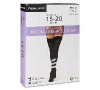 Media Larg Farmalastic 15/20Mmhg Negro G