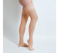 Media Larga Medilast Beige Blonda Pq R110 - Piernas Cansadas