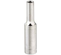 Media Luna profundo Socket, 1/4 "disco, 4 mm, 6Pt (1 cada) cdds11 N