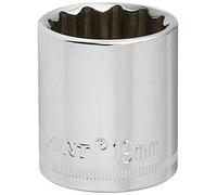 Media Luna Socket, 3/8 "disco, 19 mm, fuente (1 cada) cds49 N