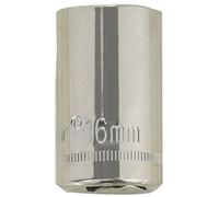 Media Luna Socket Adaptador 12 pulgada, 16 mm, fuente (1 cada) cds76 N