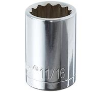 Media Luna unidad Socket, 1/2 ", 11/16," 12pt (1 cada) cds57 N