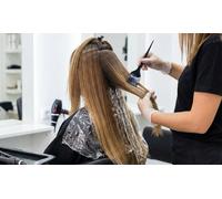 Media melena hasta pecho: lavado tratamiento capilar con principios activos masaje corte y peinado