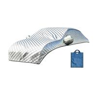Media para coche, protector de parabrisas medio impermeable con | Lámina de aluminio adecuada para sedán y todas las estaciones