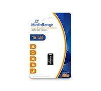 Media Range Nano Memoria USB 16 GB USB 2.0, Negro