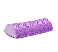 Media Rodilla De Espuma Red-ondo Eva Back Eje De Ejercicio Columnas De Yoga Accesorios De Yoga Semicirculares Para Apoyar La Espalda, Aliviar Las Llagas De Espalda Para La Apertura Del Eje De