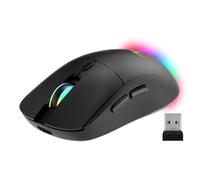 media-tech Ratón inalámbrico MT1124 Bluetooth RF | silencioso, Recargable por USB C, 3200 dpi, Recargable, ergonómico