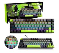 Media-tech teclado mecánico para juegos 60 red core mx60 con interrup