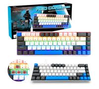 Media-tech red core mx60 teclado mecánico para juegos 60% 68 llaves i
