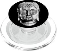Mediación iluminada Trippy de Buda Consciente PopSockets PopGrip para MagSafe