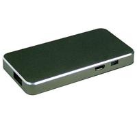 Mediacom M-ZH24A USB 2.0 Micro-B 480 Mbit/s Plata hub y concentrador - concentradores (USB 2.0 Micro-B, USB 2.0, 480 Mbit/s, Plata, CC)