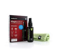 MediaDevil Magicpotion - Kit de líquido de limpieza antibacteriano para pantallas y lentes, 50 ml (2 unidades) con paño de microfibra