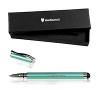 MediaDevil Magicwand (Swarovski Cristal Bolígrafo Edition) pantalla táctil capacitiva Stylus para Apple iPad 1, 2, 3, 4 & Air/iPhone 4, 4S, 5, 5 C & 5S/Samsung Galaxy Range/Google Nexus Range/Asus/HTC/Nokia/Blackberry/Microsoft, Tablets, teléfonos (y muchos otros dispositivos) turquesa verde esmeralda metálico Turquoise