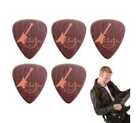 Mediador de guitarra, mediadores de guitarra, lucio de guitarra de 5 partes, mediador de ukelele con motivos creativos, kit de accesorios para guitarra portátil, suministros para guitarra