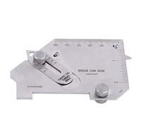 Mediador de Pulgadas y Métrico Puente Cam Gauge Prueba Ulnar Mediador de Inspección de Soldadura Calibre de Soldadura MG-8B con Ranura
