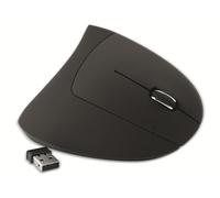MediaRange 813098 mrs232 ratón de Radio ergonómico 6 Botones/Derecha/Negro/inalámbrico
