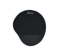 MediaRange 813100 mros250 mros250 Alfombrilla para ratón Negro Con almohadilla d