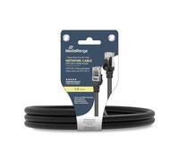 MediaRange 813140 mrcs119 Cable de Red 1 m cat6 s/FTP (s-STP) Negro - Cables de Red (1 m, cat6, s/FTP (s-STP), rj-45, rj-45, Negro)
