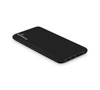 MediaRange Batería Recargable portátil, 25000 mAh, Quick Charge (USB Type C), Número de Puertos de Carga 3 (Micro) USB, Negro