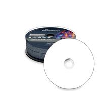 MediaRange - BLU-Ray Disc BD-r DL, 50 GB / 270 min, 6X, Full Printable, 25 Piezas en Caja