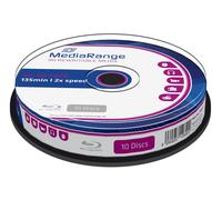 MediaRange Bluray 25GB 10pcs BD-RE Spindel 2X (Blu-ray)