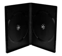 MediaRange BOX12-M 2discos Negro Funda para Discos ópticos - Fundas para Discos ópticos (2 Discos, Negro, De plástico)