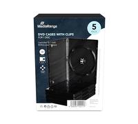 MR BOX30 - Funda de DVD vacía para 1 disco, paquete de 5