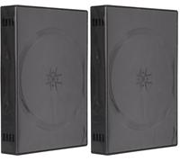 MediaRange BOX35-10 - 3 x Cajas de DVD para 10 Discos ópticos (Paquete de 2)