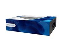 MediaRange BOX78 Maleta rígida 1000discos Plata Funda para Discos ópticos - Fundas para Discos ópticos (Maleta rígida, 1000 Discos, Plata, Vellón, De plástico, Madera, 120 mm, Aluminio)