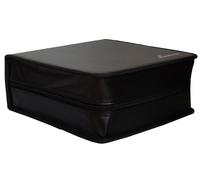 MediaRange BOX94 Estuche de CD y DVD - Funda (Negro, Koskin)