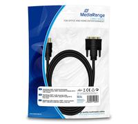 MEDIARANGE CABLE HDMI - DVI 2,0M NEGRO