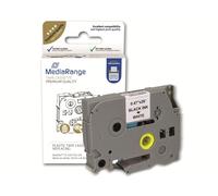 MediaRange - Cartucho de Etiquetas de plástico para Brother® TZ-231/TZe-231, Adh