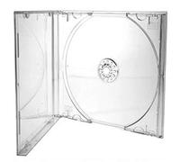 MediaRange CD/DVD Jewel 10.4 mm Cajas para 1 Disco con Bandeja Transparente (Lote de 100)