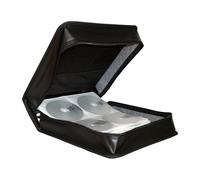 MediaRange BOX94 Estuche de CD y DVD - Funda (Negro, Koskin)