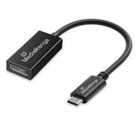 MediaRange Convertidor de audio y video USB tipo C a Displayport, W129306766 (convertidor de audio y video, 20 cm, negro)