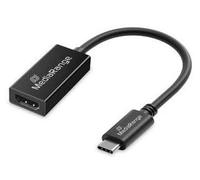 MediaRange Convertidor de audio y video USB tipo C a HDMI, 20 cm, negro, W129306765 (convertidor de video, 20 cm, negro)