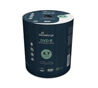 MediaRange DVD-R 4.7GB 16x (100) MR442 Cake Box regrabable