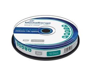 MediaRange DVD+R Doble Capa - 8,5 GB | 10 unidades