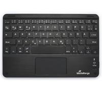 MediaRange Keyboard Bluetooth Qwertz German, Swiss Black, W128270798 (German, Swiss Black)