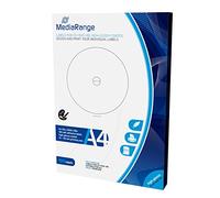 MediaRange Labels for cd|dvd|bd, 15 - 118 mm, de alta Glossy, pack 100
