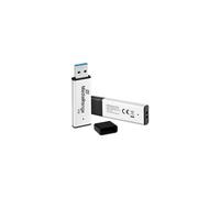 MediaRange - MR1905-1 unidad flash USB 1 TB USB tipo A 3.2 Gen 1 (3.1 Gen 1) Negro, Plata