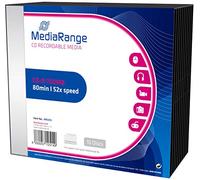 MediaRange CD-R MR205 700 MB 80 min 120 mm 52x – Paquete 10 unidades