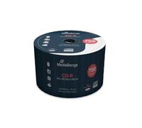 MediaRange MR207 CDR80 - Caja para Tartas (700 MB, 52 x 50), Resistente a los Rayos UV
