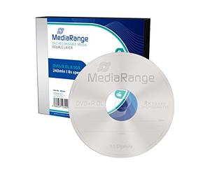 MediaRange MR465 DVD en Blanco - DVD+R9-8,5 GB - Slim Case