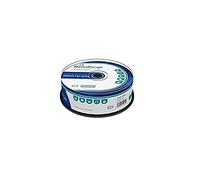 MediaRange MR469 - DVD+R vírgenes | Paquete de 25 unidades, 8,5 GB, 8 velocidades de escritura, caja para tartas