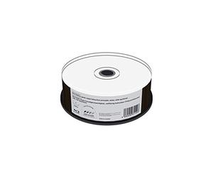 MediaRange MR512 disco blu-ray lectura/escritura (BD) BD-R 25 GB 25 pieza(s) - BD-RE vírgenes (BD-R, 25 GB, Blanco, 6x, Caja para pastel, 25 pieza(s))