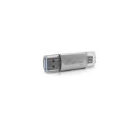 MediaRange - MR941-1 unidad flash USB 1 TB USB Type-A / USB Type-C 3.2 Gen 1 (3.1 Gen 1) Plata