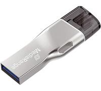 MediaRange MR982 - Unidad Flash USB, Color Plata