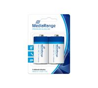 MediaRange - MRBAT109 pila doméstica Batería de un solo uso D Alcalino