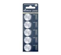 MediaRange MRBAT137 batería no-recargable - Pilas (Litio, Button/coin, 3 V, 2,4 cm, 2,4 cm, 3 mm) - 5 Unidades